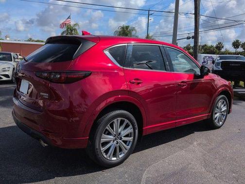Soul Red Crystal Metallic 2023 Mazda CX-5 Signature