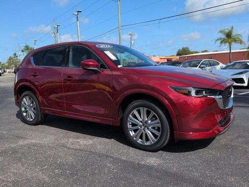 Soul Red Crystal Metallic 2023 Mazda CX-5 Signature