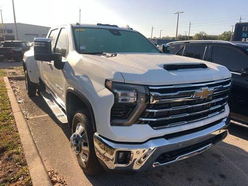 Summit White 2024 Chevrolet Silverado 3500 LTZ