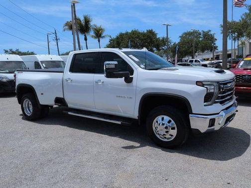 Summit White 2024 Chevrolet Silverado 3500 LTZ