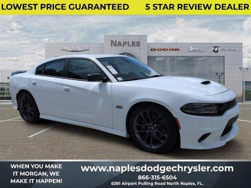 White Knuckle Clearcoat 2023 Dodge Charger Scat Pack