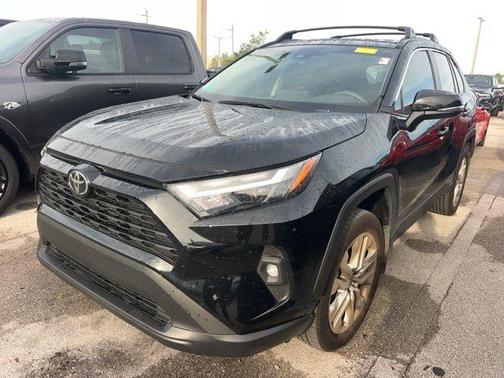 Midnight Black Metallic 2025 Toyota RAV4 XLE Premium