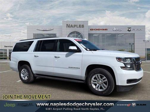 Summit White 2019 Chevrolet Suburban LT