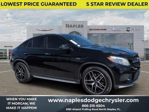 Black 2017 Mercedes-Benz AMG GLE 43 Coupe 4MATIC