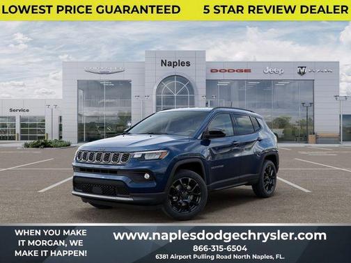 Fathom Blue Pearlcoat 2026 Jeep Compass Latitude