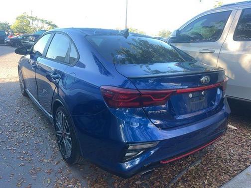 Deep Sea Blue 2021 Kia Forte GT