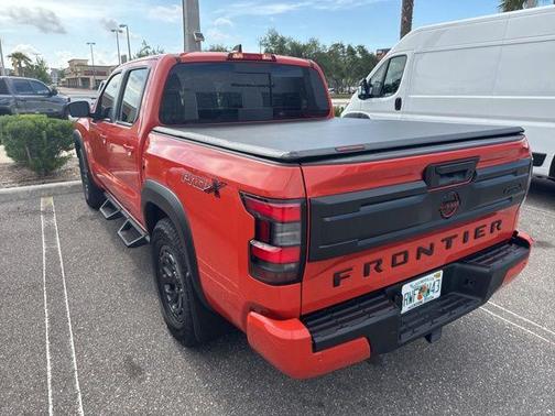 Afterburn Orang 2025 Nissan Frontier PRO-X