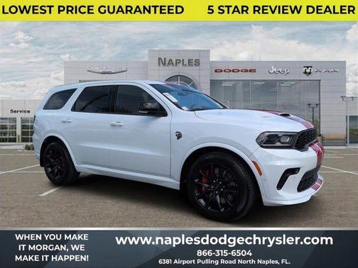 White Knuckle Clearcoat 2024 Dodge Durango SRT Hellcat