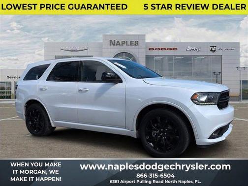 Vice White 2019 Dodge Durango SXT Plus
