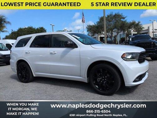 Vice White 2019 Dodge Durango SXT Plus