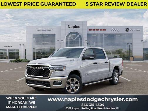 Bright White Clearcoat 2026 RAM 1500 Big Horn