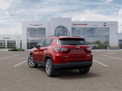 Red 2026 Jeep Compass Latitude