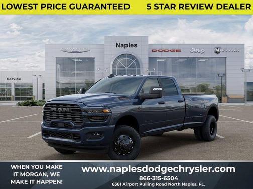 Blue Metallic 2026 RAM 3500 Big Horn