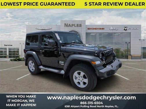 Black Clearcoat 2018 Jeep Wrangler Sport