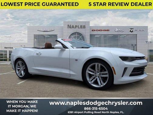 Summit White 2016 Chevrolet Camaro 2LT