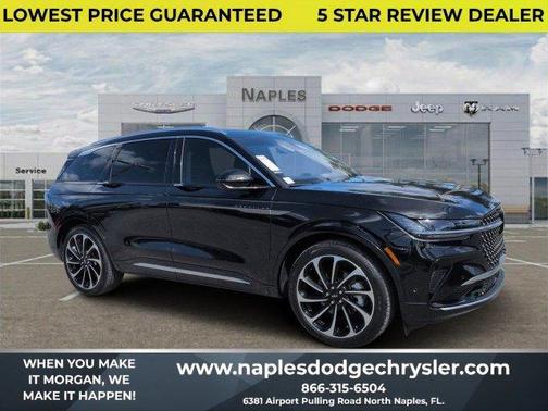 Infinite Black Metallic 2024 Lincoln Nautilus Black Label