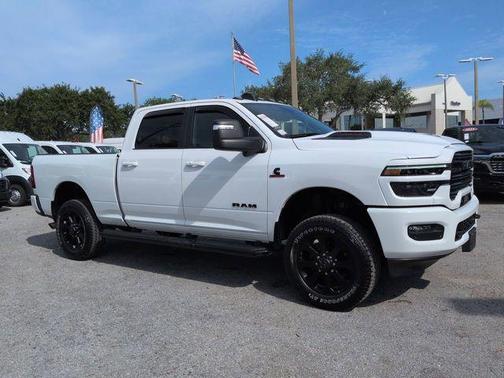 Bright White Clearcoat 2025 RAM 3500 Laramie
