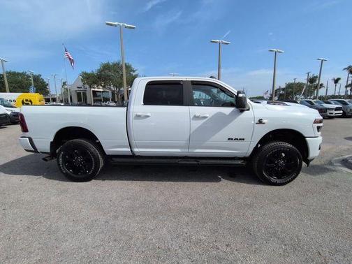 Bright White Clearcoat 2025 RAM 3500 Laramie