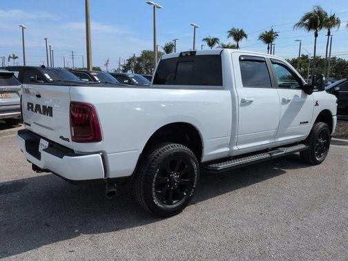 Bright White Clearcoat 2025 RAM 3500 Laramie