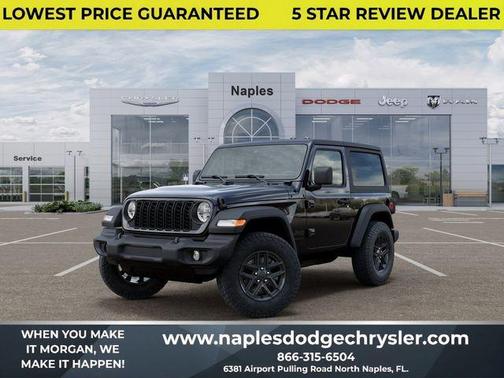 Black Clearcoat 2026 Jeep Wrangler Sport