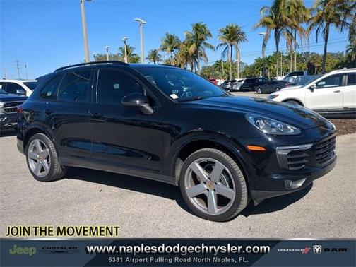 2017 Porsche Cayenne Platinum Edition