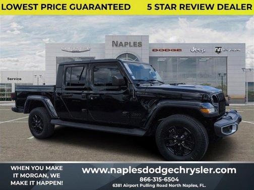 Black Clearcoat 2021 Jeep Gladiator Sport