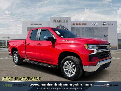 Red 2025 Chevrolet Silverado 1500 LT