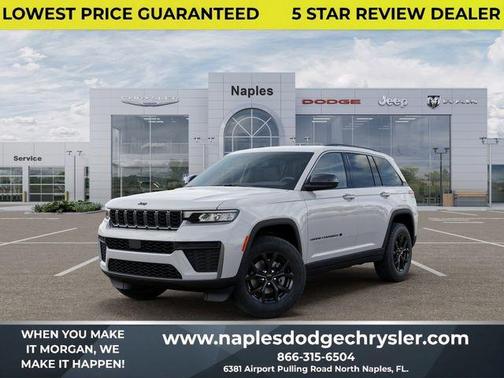Bright White Clearcoat 2026 Jeep Grand Cherokee Laredo