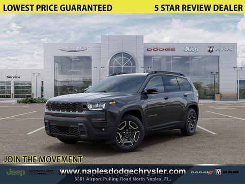 Sting Gray Clearcoat 2026 Jeep Cherokee LAREDO/LIMITED