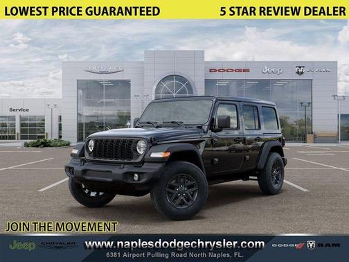 Black Clearcoat 2026 Jeep Wrangler Sport