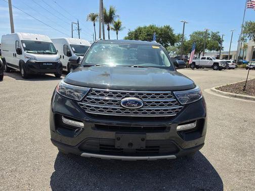 Green Metallic 2022 Ford Explorer Limited
