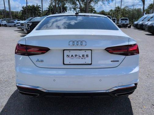 Ibis White 2021 Audi A5 45 S line Premium Plus