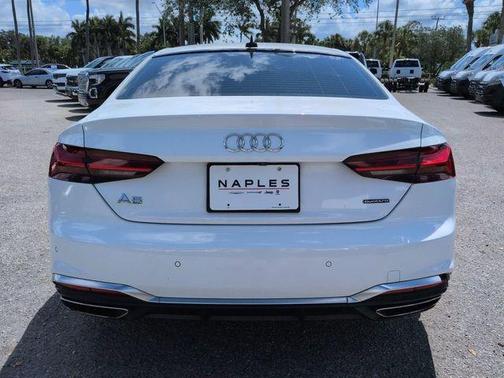 Ibis White 2021 Audi A5 45 S line Premium Plus