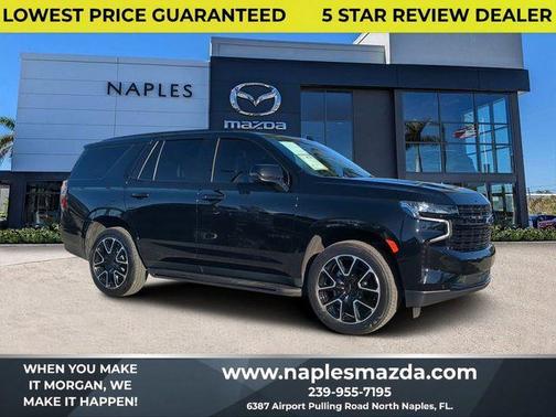 Black 2024 Chevrolet Tahoe RST