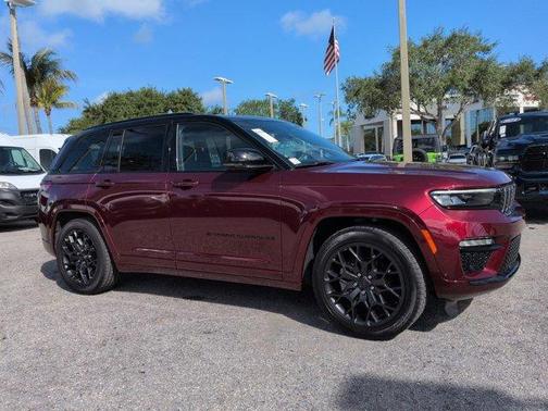 Velvet Red Pearlcoat 2025 Jeep Grand Cherokee Summit