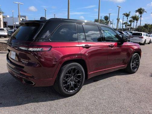 Velvet Red Pearlcoat 2025 Jeep Grand Cherokee Summit