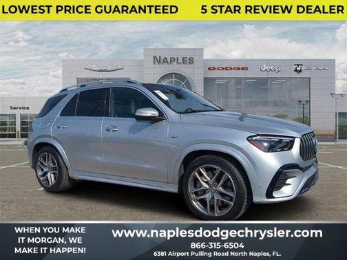 Cirrus Silver Metallic 2025 Mercedes-Benz AMG GLE 53 Base