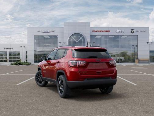 Red 2026 Jeep Compass Latitude