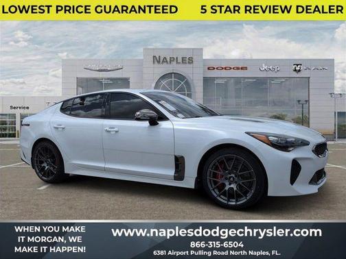 Snow White Pearl 2020 Kia Stinger GT