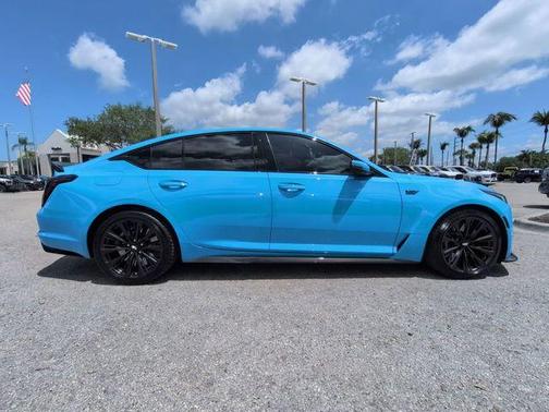 Electric Blue 2023 Cadillac CT5-V Blackwing
