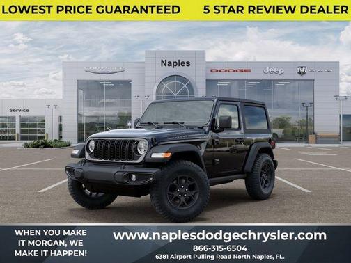 Black Clearcoat 2026 Jeep Wrangler Sport