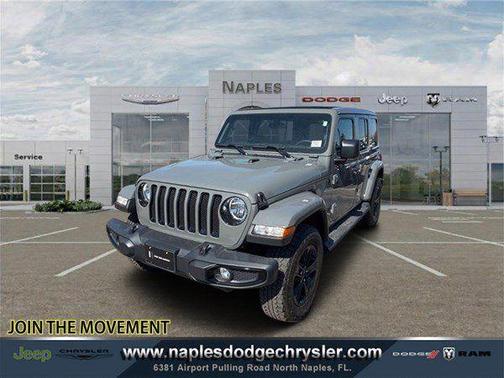Sting Gray Clearcoat 2023 Jeep Wrangler Sahara