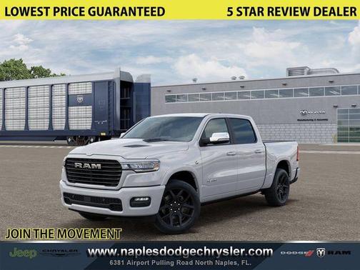 Bright White Clearcoat 2026 RAM 1500 Laramie