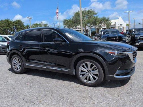 Jet Black Mica 2021 Mazda CX-9 Signature
