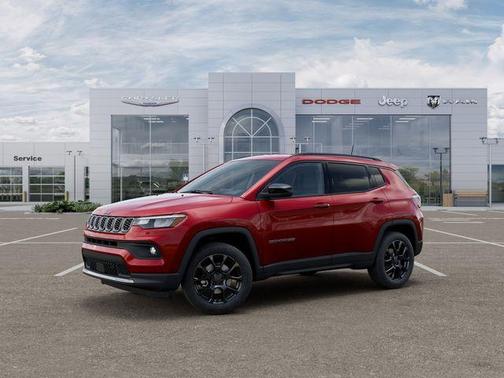 Red 2026 Jeep Compass Latitude