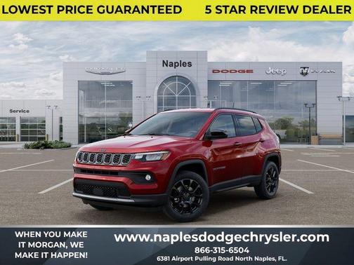 Red 2026 Jeep Compass Latitude