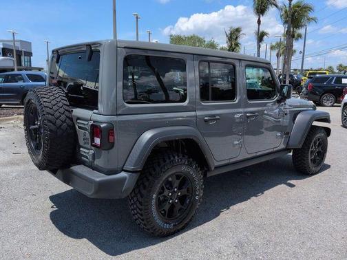Sting Gray Clearcoat 2022 Jeep Wrangler Unlimited Sport