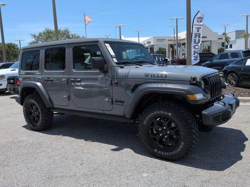 Sting Gray Clearcoat 2022 Jeep Wrangler Unlimited Sport