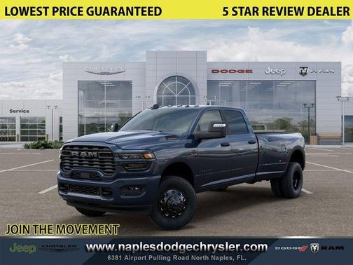 Blue Metallic 2026 RAM 3500 Big Horn