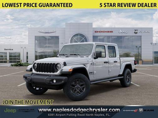 Bright White Clearcoat 2026 Jeep Gladiator Sport